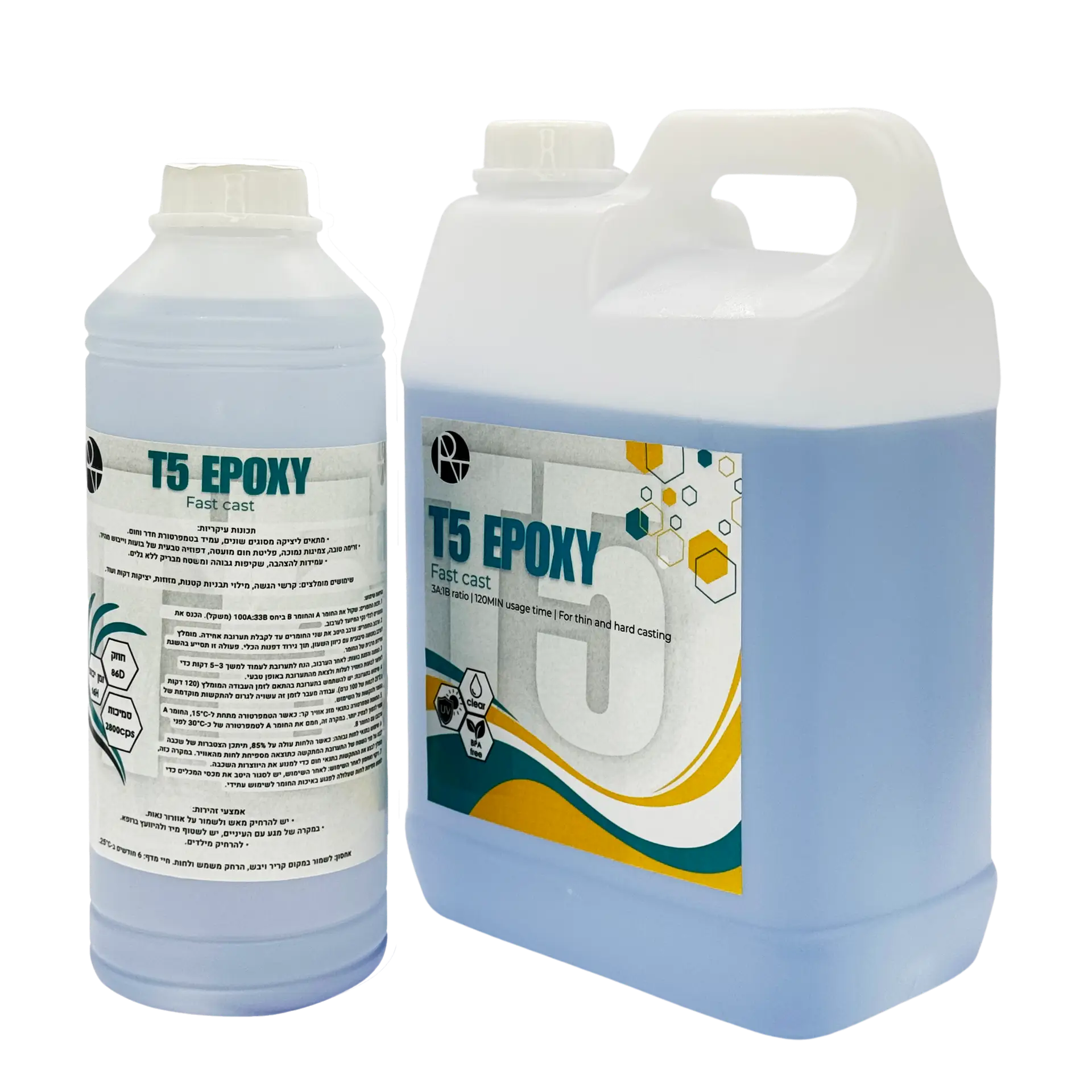 T5 EPOXY RESIN 12kg – תמונה 3