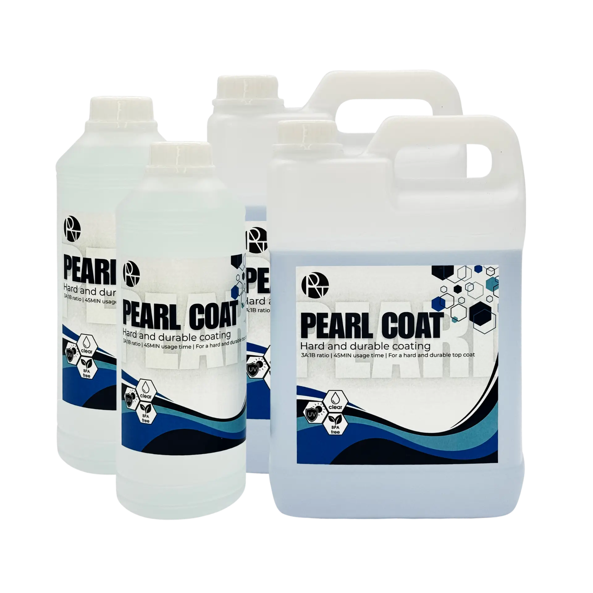 PEARL COAT אפוקסי שקוף לציפוי איכותי ועמיד במיוחד 8 ק”ג