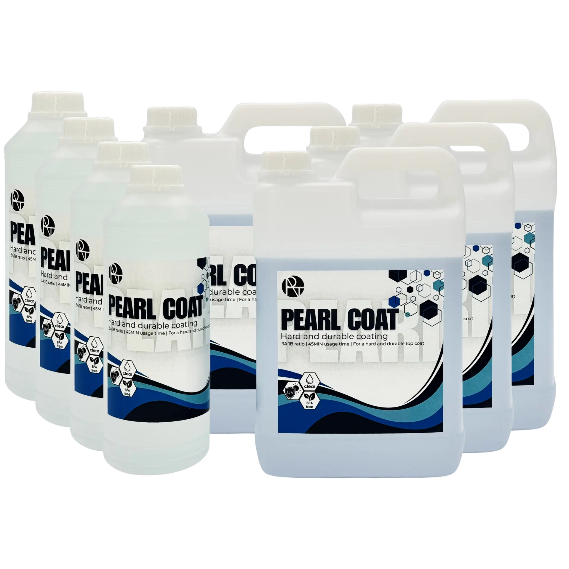 PEARL COAT אפוקסי שקוף לציפוי איכותי ועמיד במיוחד 16 ק”ג