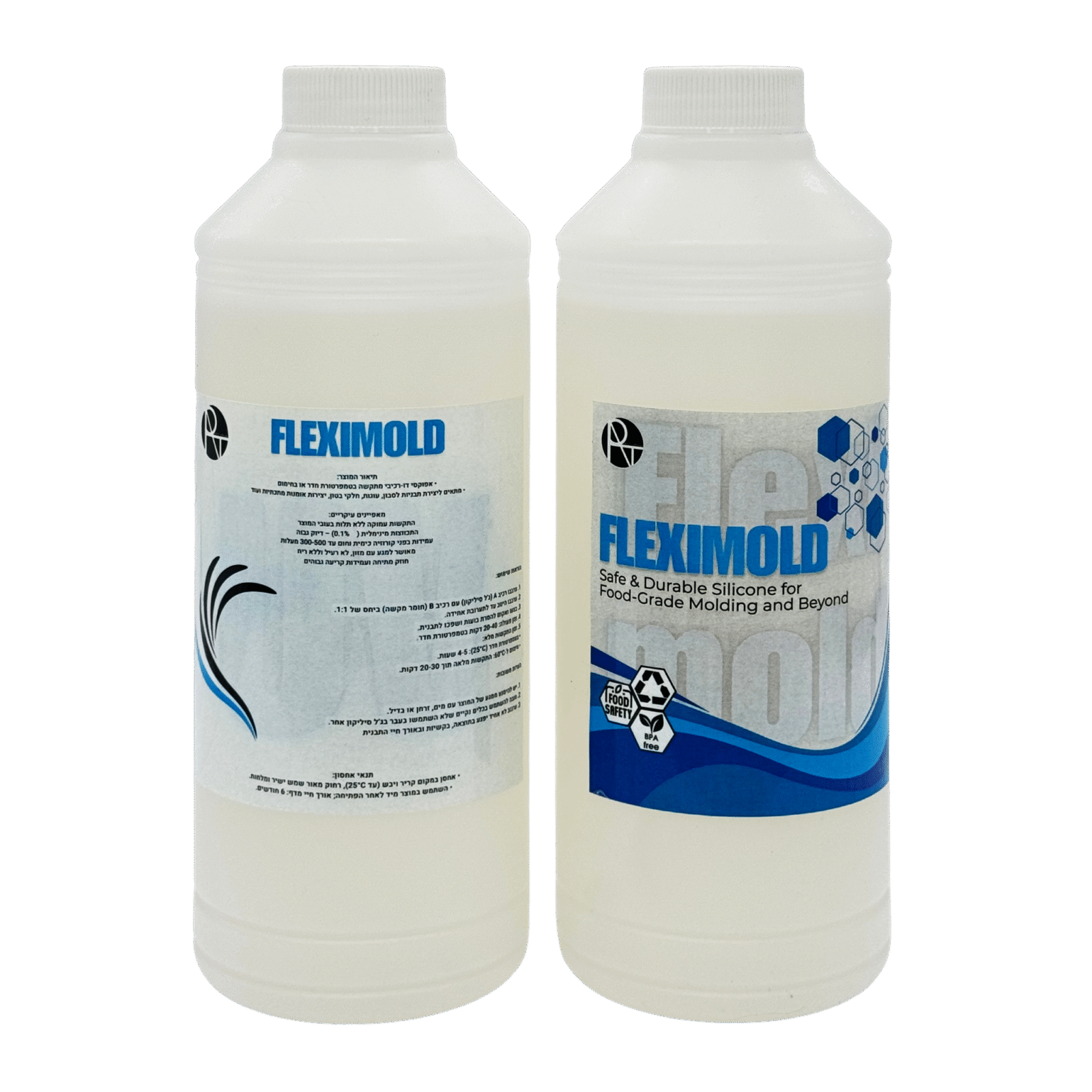 FLEXIMOLD - סיליקון גמיש ליצירת תבניות 2 ק״ג – תמונה 2
